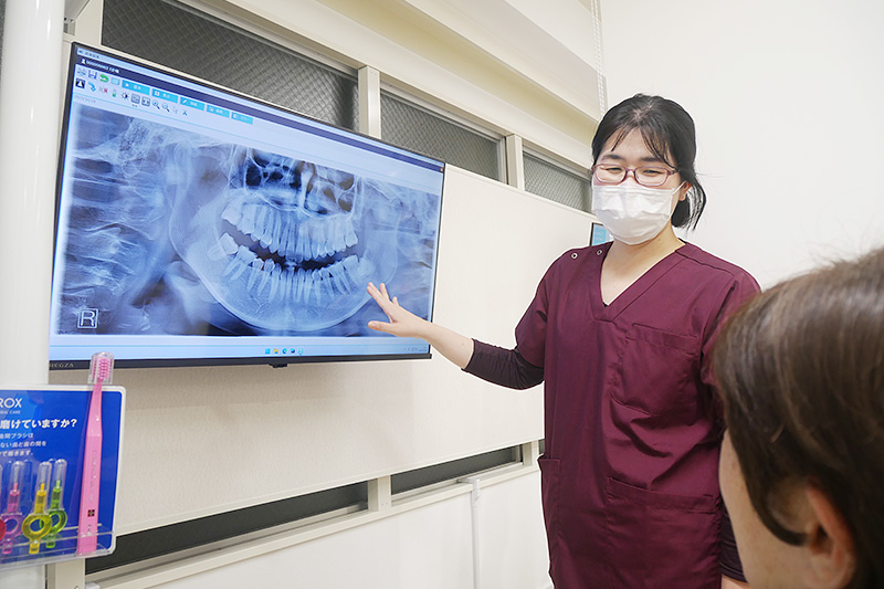 女性歯科医師による診療